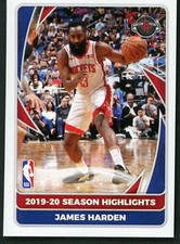 2020-21 Nba Panini Mini Sticker #6 James Harden Rockets