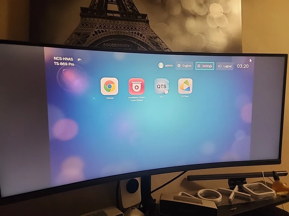 QNAP Network Attached Storage TS-869 Pro 8-BAY RAID NAS SERVER No Key 9tb - Image 2 of 4