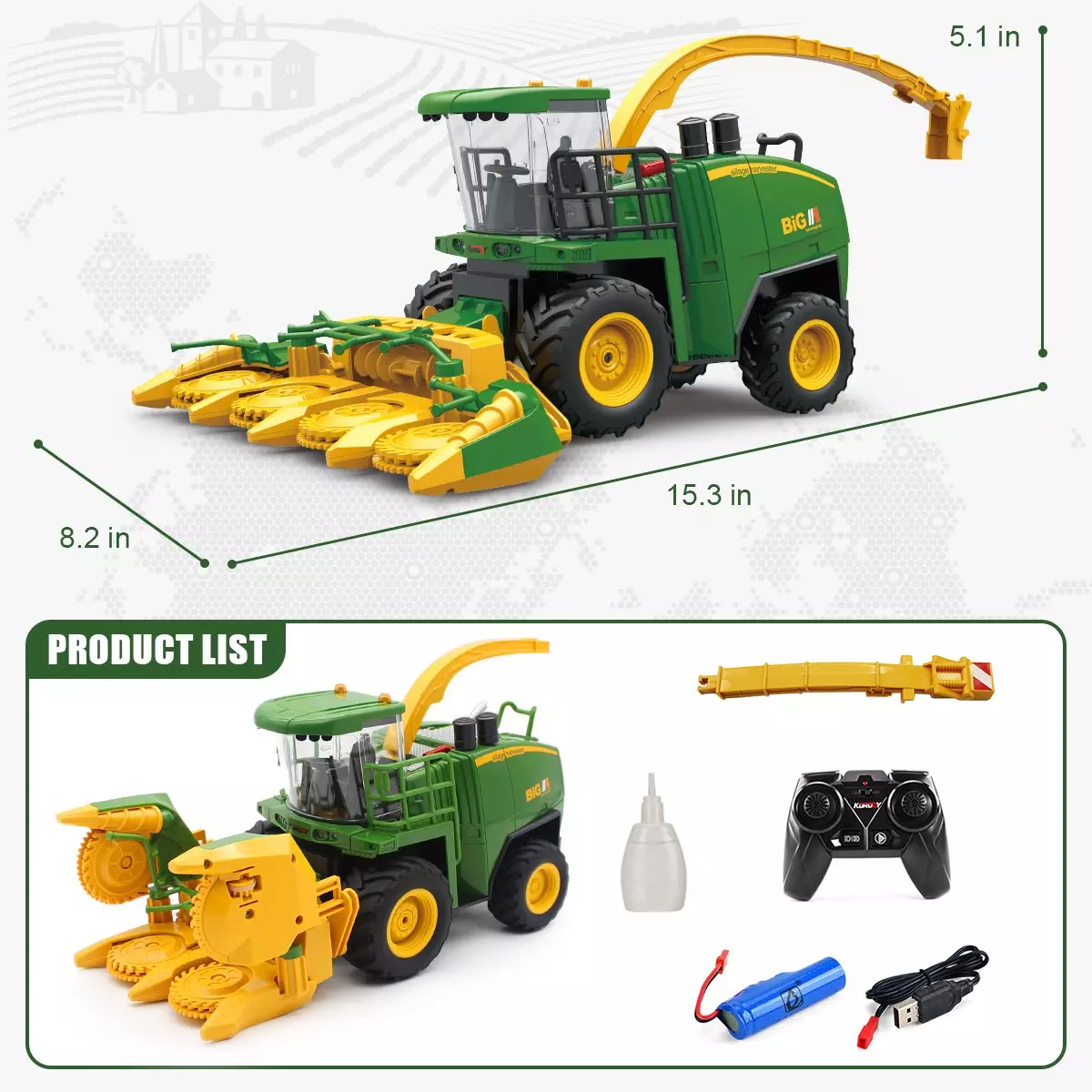 Rc model tractors sale