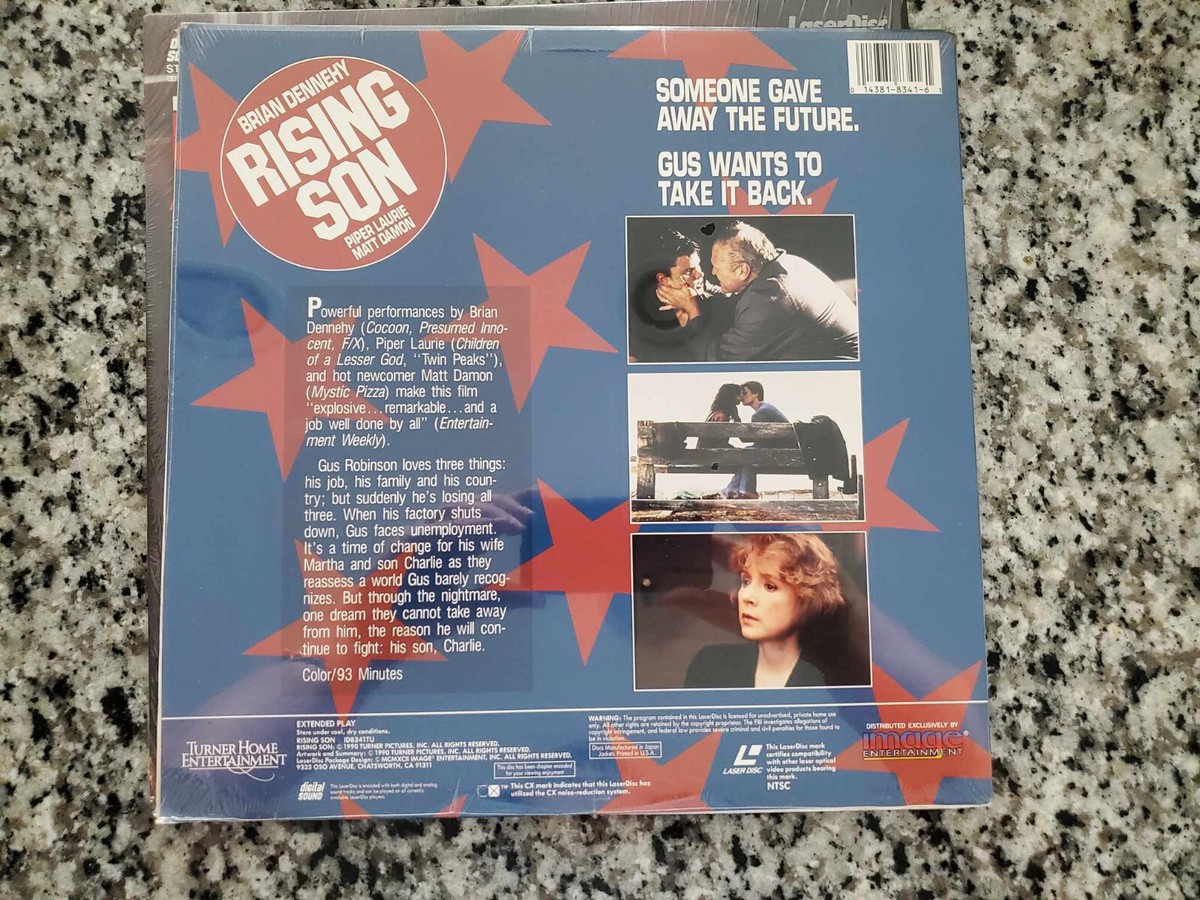 LASERDISC (box1) #39 RISING SON Brian Dennehy Piper Laurie Matt