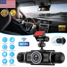 WiFi Dash Cam Recorder 4 Lens HD 1080P Front Rear Car Camera DVR Video G-Sensor
