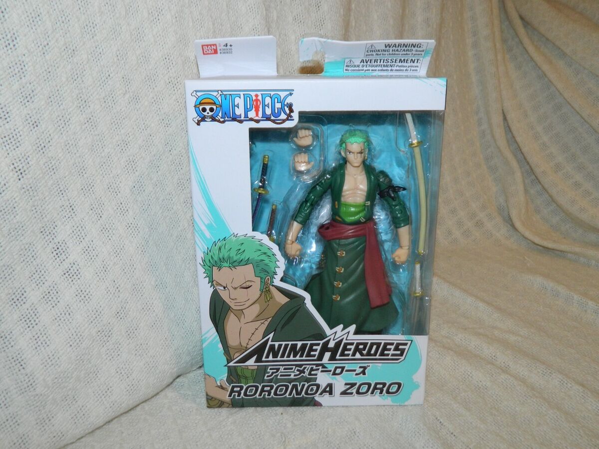 One piece zoro anime heroes action figure