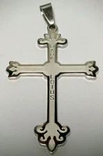 DARK LOTUS cross ICP Insane Clown Posse Stainless Steel Charm twiztid rare