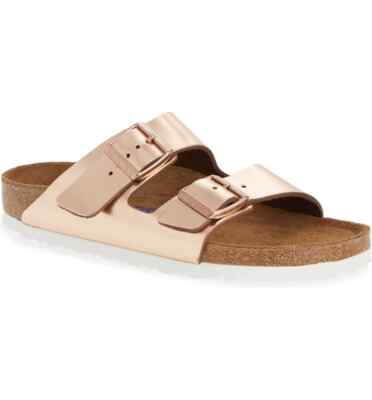#-609-Wome's BIRKENSTOCK 'Arizona' Soft Footbed Sandal Sz EU 41 (US 10 