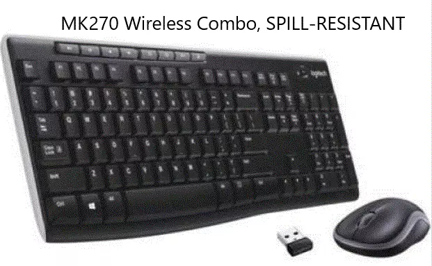 Teclado y mouse inalambrico logitech mk270 new arrivals