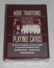 Texas A&M University TAMU Aggies Aggie Traditions Deck of Playing Cards