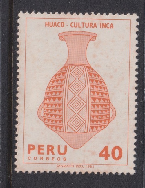 Peru 1982 Ceramics #1532 Used