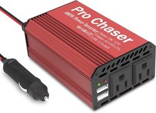 Pro Chaser 400W Power Inverters for Vehicles - DC 12v to AC 110v Car Red