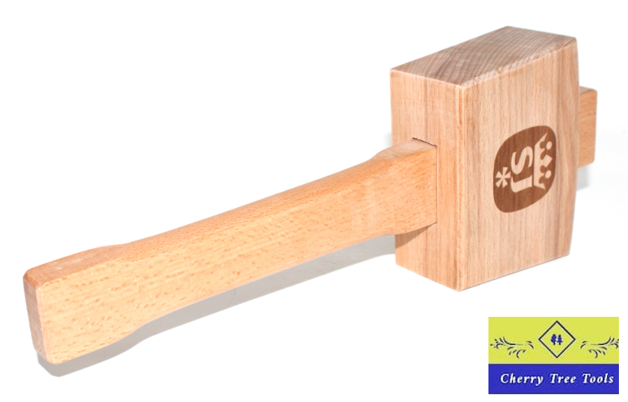 Spear & Jackson 4"" Beech Carpenters Mallet CMALL4 - Durable Joinery Tool