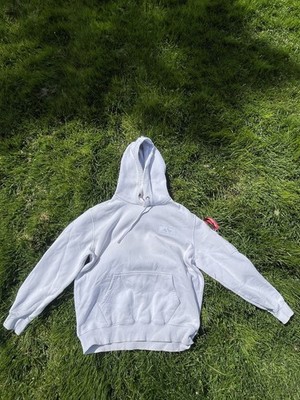 Alpha Industries Herren Kapuzen Hoodie, Weiß, Größe XL