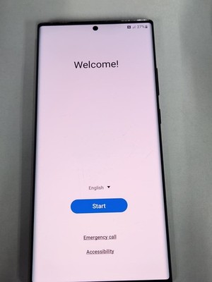 DEFECTIVE- Samsung Galaxy Note 20 Ultra 5G- 128GB - Black - GSM Unlocked - 10267