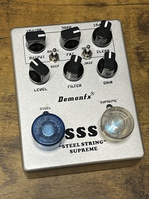 Vertex Effects SSS Steel String Supreme Overdrive Guitar Effects Pedal