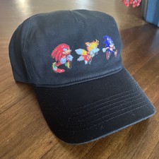 NEW Sonic The Hedgehog Video Game knuckles tails Hat baseball Cap Concept One