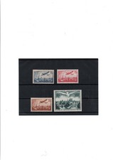 France:  Poste aérienne 4 TP neufs xx ( 1936/47)   Qualité luxe Cote 265€