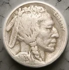 1920-S Buffalo Nickel V Fine Part Horn Showing Free Post Tracking