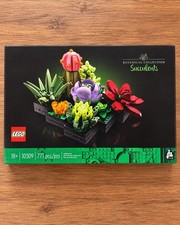 LEGO Botanical Collection Succulents 10309 Complete Set 771 pcs 18 SEALED