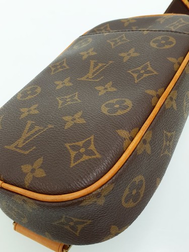 Louis Vuitton Monogram Leather Brown Pochette Ganjou Body Bag - Picture 4 of 9