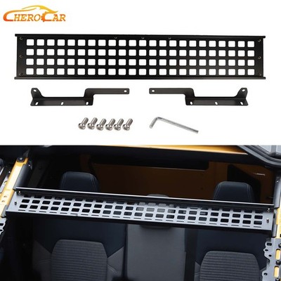Hardtop Molle Panel Storage Organizer Hanging Carrier For Ford Bronco 21+ Black