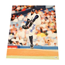 Orlando El Duque Hernandez New York Yankees Autographed 16x20 Photo JSA COA