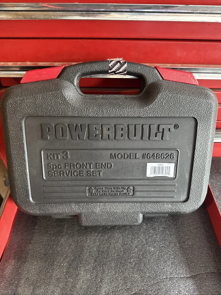 🔥Powerbuilt Front End Service Set Kit #3 & Heavy-Duty Storage Case 648626 - Image 2 of 4