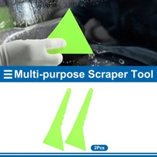 2 Pcs Car Squeegee for Film Green 22.5cm L Multifunctional Scraper Tool