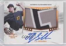 2019 Leaf Trinity Patch Auto TJ Sikkema #PA-TJS Patch Auto