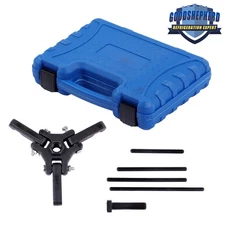 Harmonic Balancer Dampener Puller with 3 Claws For GM Ford Mitsubishi  w/Case