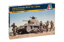 1:35 Italeri M14/41 With Italian Crew Kit IT6543 Modellino