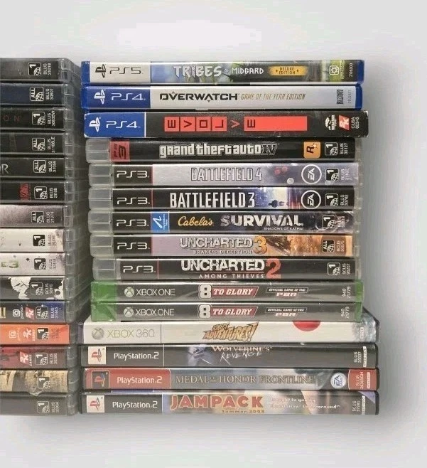 Video Game Lot Of 30: PS2, PS3, PS4, PS5, XBOX 360, XBOX ONE *Read Description* - Image 3 of 4