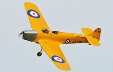 MILES HAWK TRAINER III Military Desktop Wood Airplane New Model Large Scale 1/24