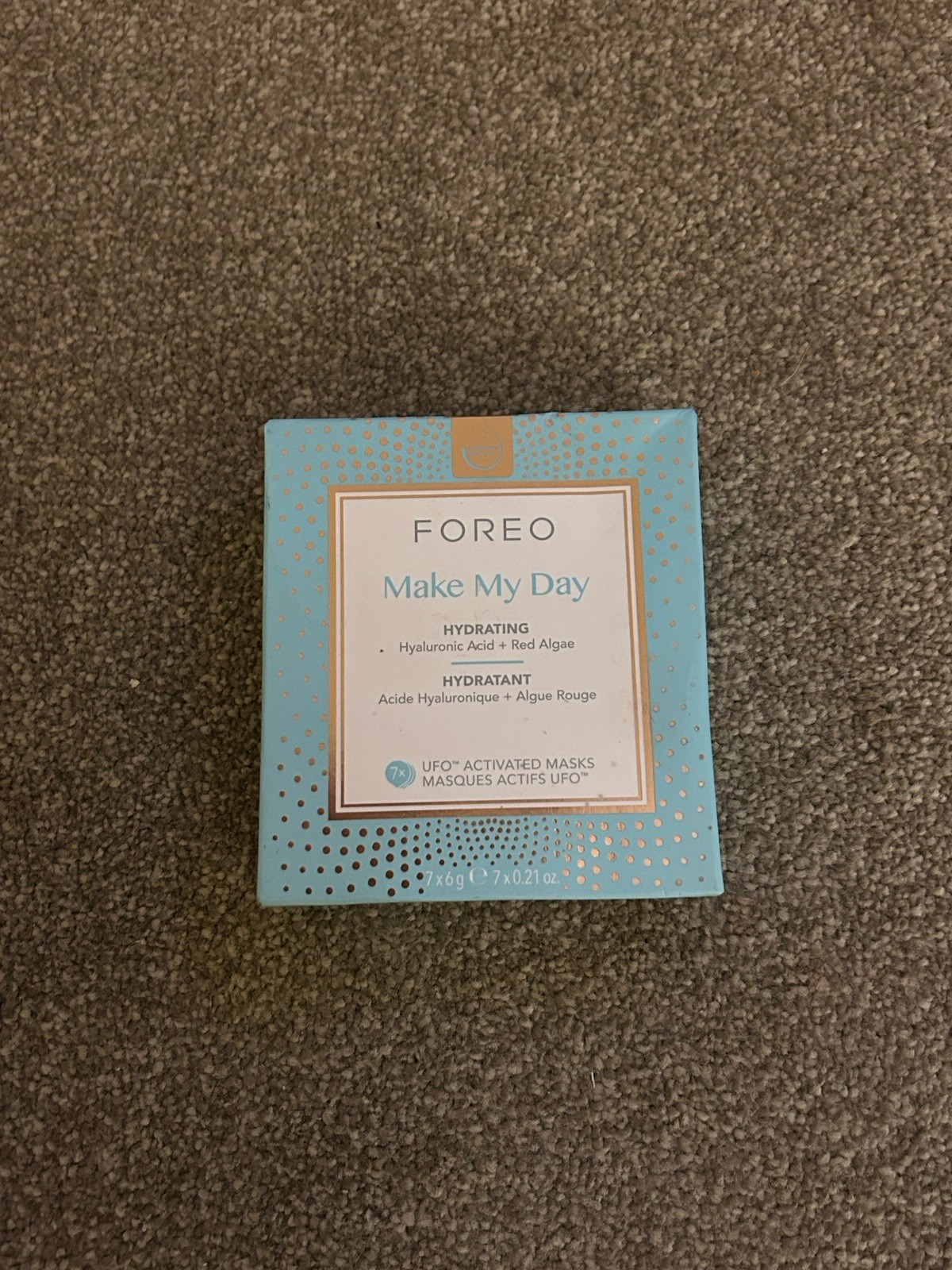 FOREO Make My Day UFO Activated Facial Mask Hydrating 7 x 6g BNIB FREEPOST