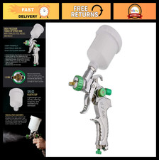 Hvlp Mini Spray Gun 1.0mm Tip - Gravity Feed Paint Sprayer For Auto Touch-up P