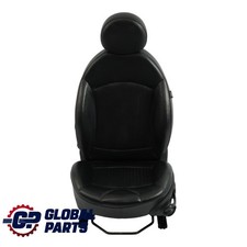 Vordersitz MINI R56 Beheizt Links Seite Sport Carbon Schwarz Leder Punch