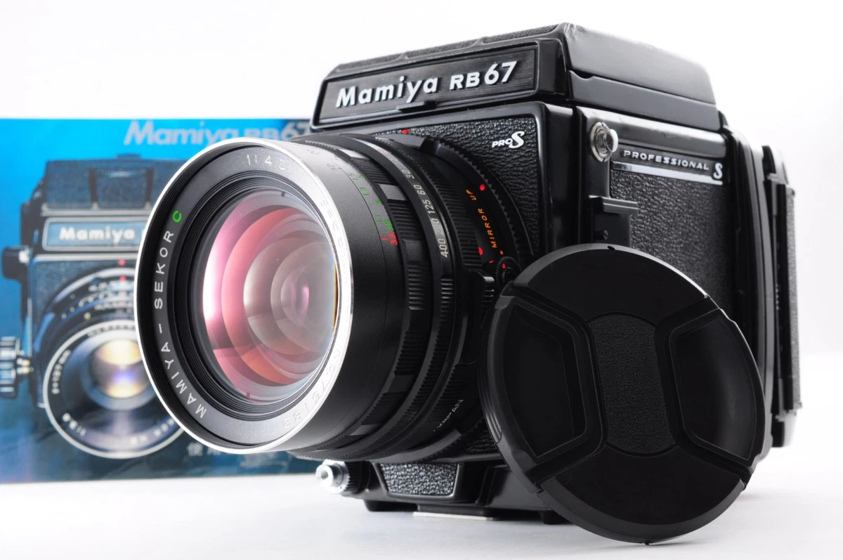 【C7045】RB67 PROFESSIONAL S 65mm 4.5 Mamiya RB67 Pro-S Medium Format film camera with 65mm f4.5 lens