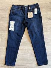 New With Tags Democracy  Ab  solution Freedom Ankle Length Jeans Size 14 Blue