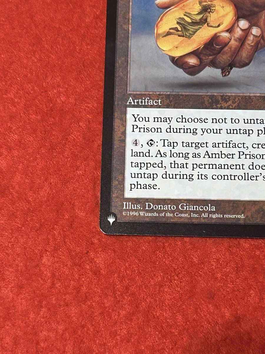 MTG Amber Prison The List Reprints Regular | eBay