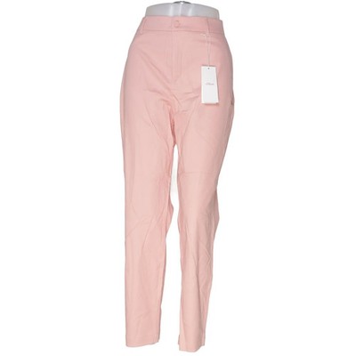 s.Oliver, Hose, Größe: 42, Pink, Baumwolle/Elasthan/Modal, Einfarbig, Damen #uGs
