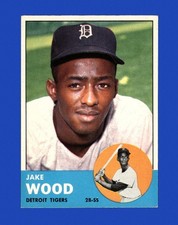 1963 Topps Set-Break #453 Jake Wood EX-EXMINT *GMCARDS*