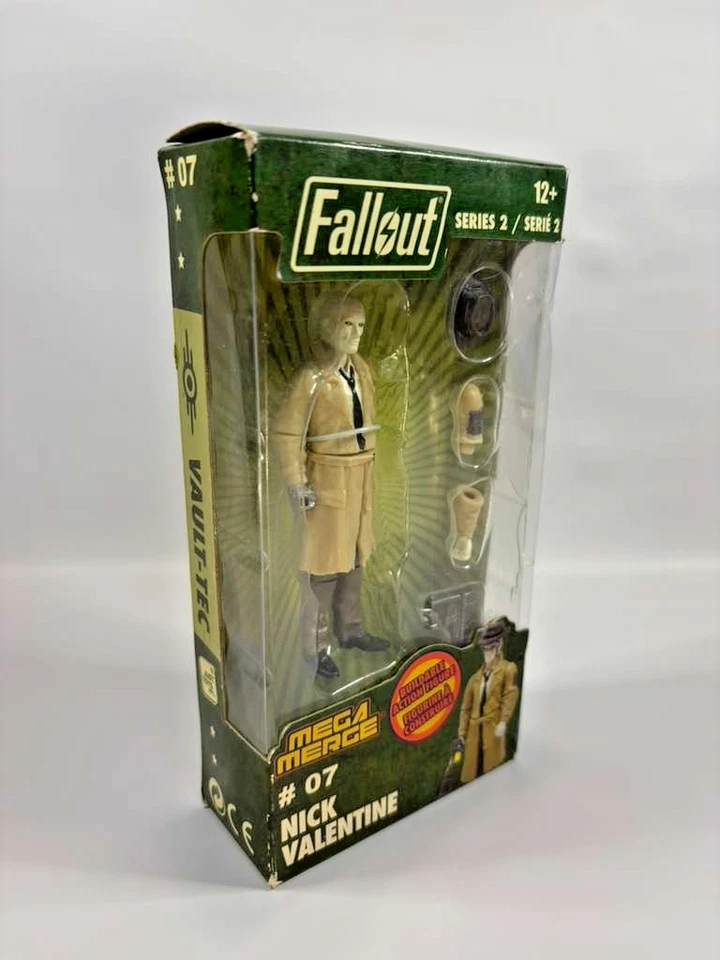 Экшн-фигурка Ника Валентина из Fallout Mega Merge серия 2 No07 сборная - Изображение 3 из 4