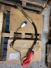 2X Hand-Held Electric Concrete Vibrator Vibrating Poker  Hose Shaft 35mm UK 240V