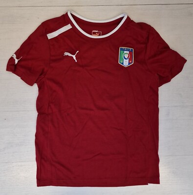 10098 PUMA ITALIEN TRIKOT SHIRT T-SHIRT TEE SHIRT EURO 2012 NATIONAL