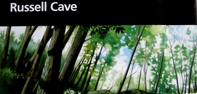 Russell Cave National Monument National Park Service Unigrid Brochure Map