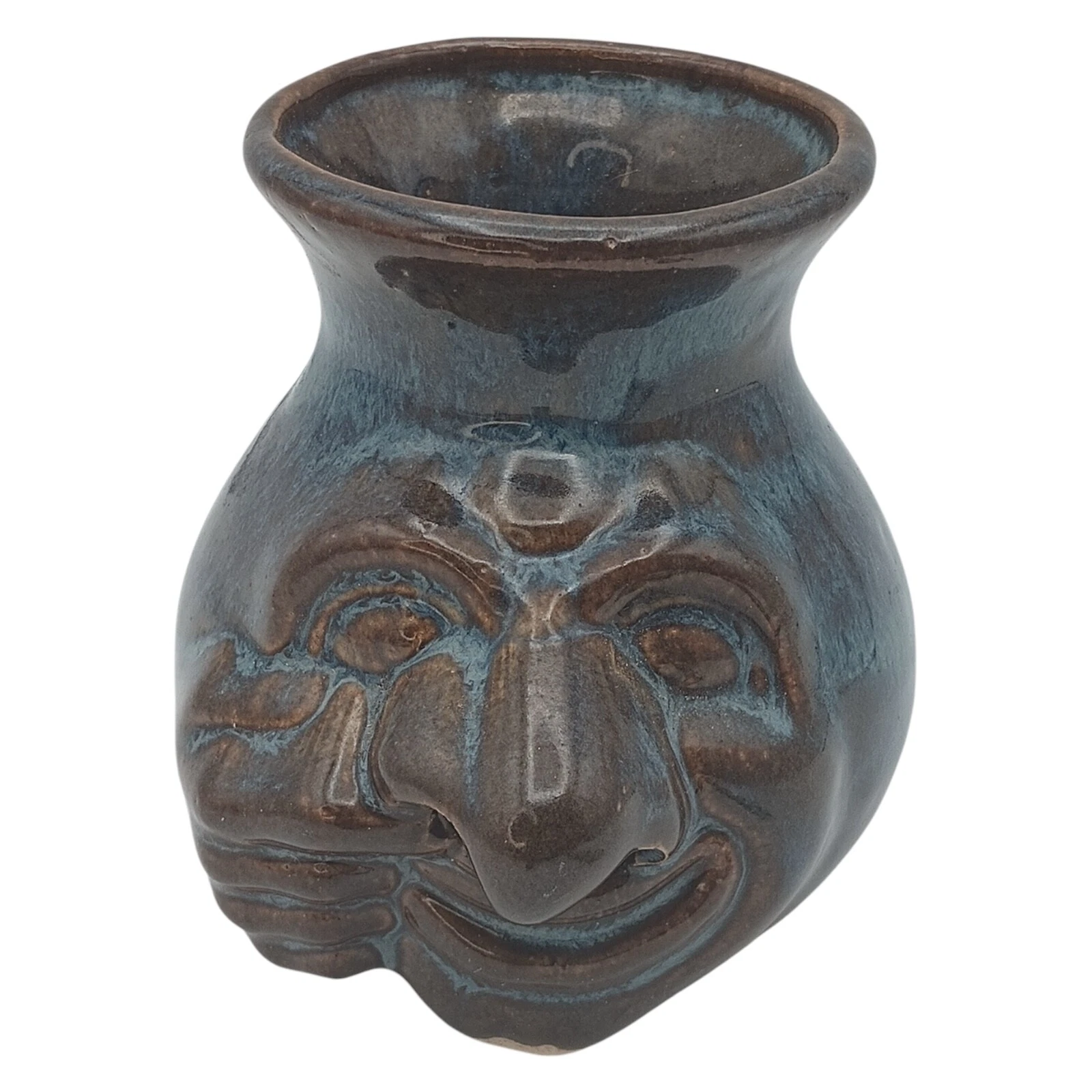 Vintage Aaargh Designs Boogerboy Boris Egg Separator Nose Face Glazed Pottery
Opens in a new window