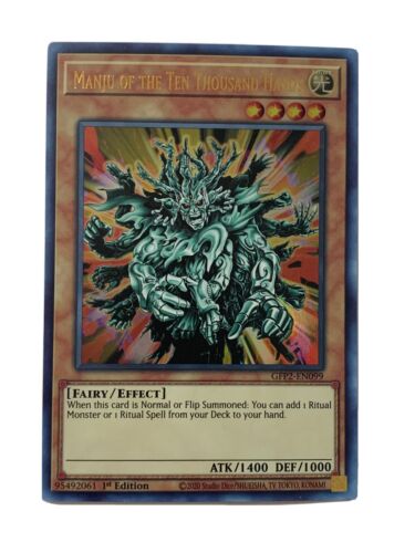 Yu-Gi-Oh! TCG Manju of the Ten Thousand Hands Ghosts From the Past: The 2nd... - Picture 1 of 2