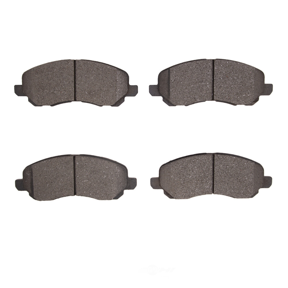 Rear Disc Brake Pad Set DFC 1551-2057-00 for Optimal Stopping Power