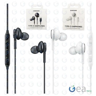 SAMSUNG Auricolare AKG Originale EO-IC100B Cuffie Type-C Stereofoniche  Earphones | eBay