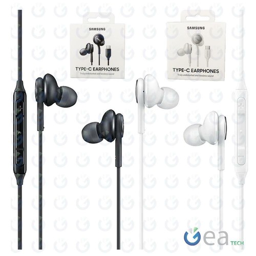SAMSUNG Auricolare AKG Originale EO-IC100B Cuffie Type-C Stereofoniche  Earphones | eBay