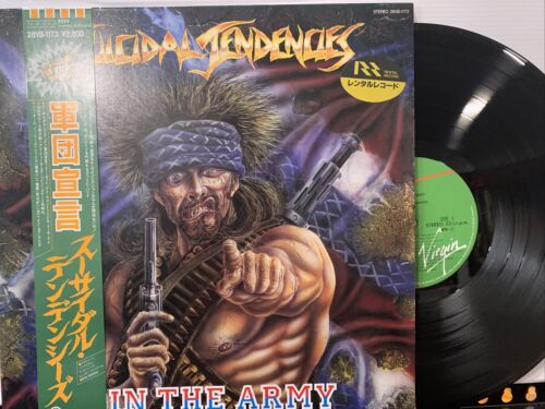 Suicidal Tendencies – Join The Army LP 1987 Virgin – 28VB-1173 EX/EX Japan  RARE!