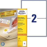 Avery Zweckform L4734REV-100 Universal Etiketten (200 Klebeetiketten, 199,6X143,