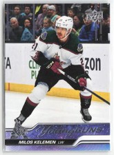 2023-24 Upper Deck #211 Milos Kelemen RC Arizona Coyotes